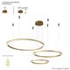 ((Люстра FORTUNA SP158W LED GOLD