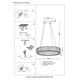 ((Люстра MUSIKA SP50W LED CHROME
