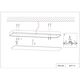 Piano потолочный светильник L1200*W200*H50