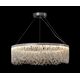 ((07671-80,02 Люстра Рикси хром d80 h142 Led 56W (3000K-6000K)