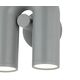 ((08465-1,16 Бра Канти серый w20*18 h24 Led 12W (3000-6000K)