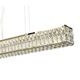 ((07674-100AS,33 Подвес Мирта золото w100*18 h132 Led 40W (4000K)