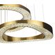 ((07676-80+60+40,20 Люстра Тауна бронза d80+60+40 h128 Led 140W (4000K)