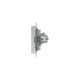 РОЗЕТКА компьютерная RJ45, АЛЮМИНИЙ, ATLAS 10шт