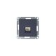 РОЗЕТКА компьютерная RJ45, ГРИФЕЛЬ, ATLAS 10шт