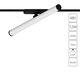 ((Трековые системы RAPID LED* 12Вт IP20 4000K  ARTE LAMP