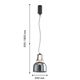 Подвес  Favourite Gaudi 1*LED*6W, 639LM, 4000K, included D260*H500/1800