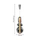 Подвес Vapor LED*24W, 1920LM, 4000K, included D250*H795/2295 Favourite
