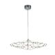 Подвесная люстра  Thinner LED*23W, 5300LM, 3000K/4500K/6000K, included D585*H190/2190 Favourite