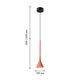 Подвес Klokken LED*6W, 525LM, 4000K, IP20, included D120*H500/1500 Favourite