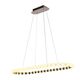 Подвесная люстра  Helmet LEDх48W, 3800LM, 4000К, included, dimmer L1000*W390*H1585 Favourite