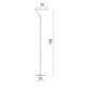 Торшер Divinare SOLE 3234/06 PN-1