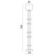 Торшер Divinare VOLTURN 1243/17 PN-45