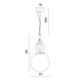Подвесной светильник Divinare ELEGANZA 1042/06 SP-10
