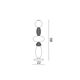 Декоративная настольная лампа Divinare AMBRA 5016/17 TL-24