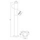 Ландшафтный светильник Arte Lamp BROOKLYN A2063PA-2BK