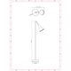 Ландшафтный светильник Arte Lamp BRONN A2367PA-1BK