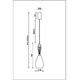 Подвесной светильник Arte Lamp CORAL A2405SP-9BR