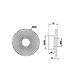 Настенный светильник Arte Lamp BEVEL A1611AP-5PB