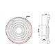 Настенный светильник Arte Lamp BEVEL A1682AP-5PB