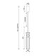Подвесной светильник Arte Lamp CRYSTAL A2942SP-1BK
