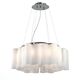 Люстра подвесная ST-Luce Onde  [Серебристый/Белый E27 6*60W]