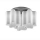 Люстра потолочная ST-Luce Onde [Серебристый/Белый с полосками E27 3*60W]
