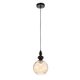 Подвесной светильник ST Luce Bacineto [Черный/Янтарный E27 1*40W]