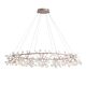 Люстра подвесная ST-Luce Rafina [Медный/Белый LED 324*0,5W]