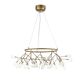 Люстра подвесная ST-Luce Riccardo [Золотой/Прозрачный G4 45*1,5W]