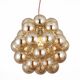 Люстра подвесная ST-Luce Odetta [Хром/Янтарный E27 3*60W]