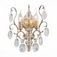 Бра ST Luce Orecchini [Золото/Прозрачный E14 2*40W]