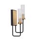 Бра ST Luce Delavera [Коричневый, Бронза/Прозрачный E14 2*60W]