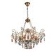 Люстра подвесная ST-Luce Vianeta [Бронза/Мульти E14 8*40W]