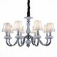 Люстра подвесная ST-Luce Lume [Хром, Белый, Прозрачный/Белый E14 8*40W]