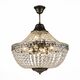 Люстра подвесная ST-Luce Anticato [Черное золото/Прозрачный E14 11*40W]