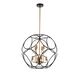 Светильник подвесной ST-Luce CEZINO [Золото/Черный E14 8*40W]