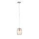 Светильник подвесной ST-Luce BARILLO [Хром/Коньячный E27 1*60W]