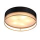 Светильник потолочный ST-Luce Onde [Черный, Матовое золото/Белый E14 5*40W]