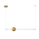 Светильник подвесной ST-Luce ANGURRA [Золото/Золото, Белый LED 1*18W]