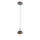 Светильник подвесной ST-Luce ENTOLLA [Кофейный, Золото/Кофейный, Золото LED 1*8W]