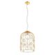 Подвес ST-Luce GABRIO [Золото/Золото, Прозрачный GU10 1*50W]