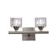 Бра Mantra Cuadrax [WALL LAMP 2L SATIN NICKEL / OPTICAL]