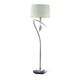 FLOOR LAMP 4L [CHROME - OFF WHITE SHADE]