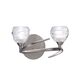 Бра LOOP [WALL LAMP 2L SATIN NICKEL]