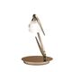 TABLE LAMP 1L ANTIQUE BRASS