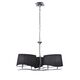 PENDANT 6L [CHROME - OFF BLACK SHADE]