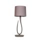 TABLE LAMP 1L BIG ASH GREY