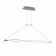 PENDANT [36W 3000K (30-150cm) DIMMABLE SILVER / CHROME]