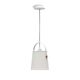 PENDANT 1L [WHITE / WOOD - WHITE SHADE]
